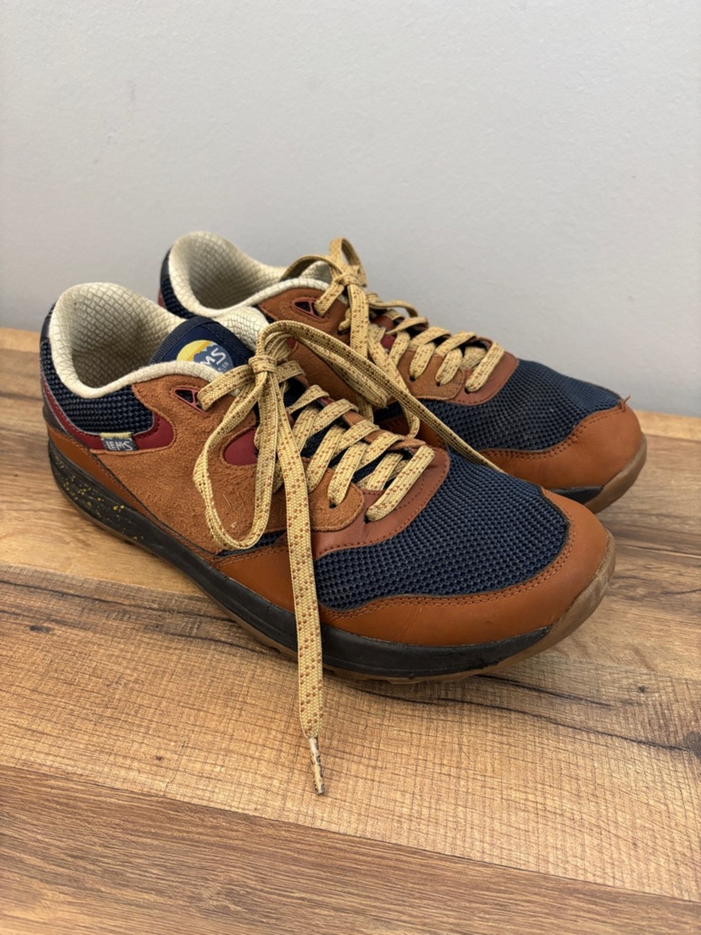 Lems Trailhead Shoes Sequoia Trail Hiking Outdoor Blue Brown Men’s